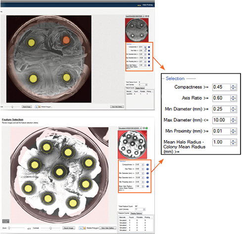 The Zone of Inhibition Detection module in QPix Software 2.0