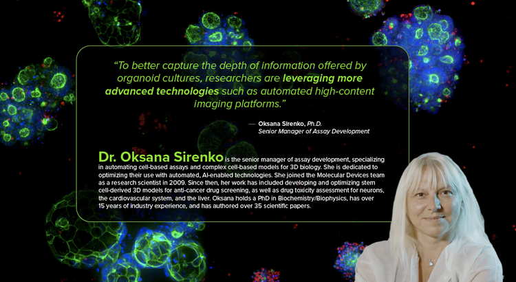 Oksana Sirenko, Ph.D., Senior Manager of Assay Development